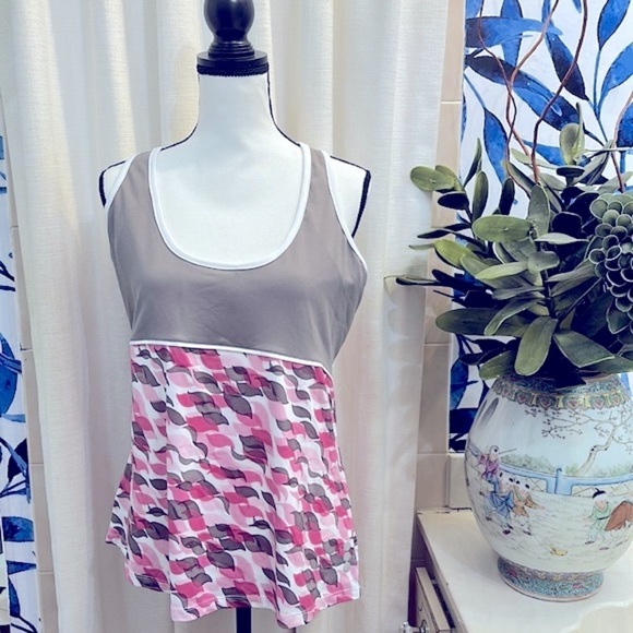 Women’s Jofit Polyester & Spandex Criss Cross Tank with Built in Support Size XL - Picture 1 of 8